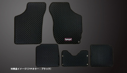 ラバーフロアマット スズキ アルト/アルトワークス CN11S/CN21S/CP11S/CP21S/CR22S/CS22S (H2.03～H6.11) 商品画像