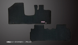 ラバーフロアマット スズキ ハスラー MR31S/MR41S (H26.01～R2.01) ※AT車専用