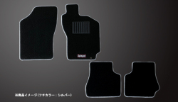 フロアマット ダイハツ ミラ L500S/L502S/L510S/L512S (H6.09～H10.10) ※MT専用