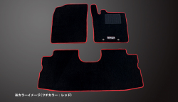 フロアマット ダイハツ タントエグゼ(カスタム) L455S (H21.12～H26.10) ※2WD・リアヒーターダクト無 商品画像