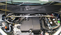 スタンダードタワーバー フロント スズキ ツイン EC22S 装着画像