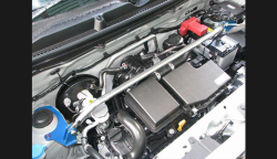 スタンダードタワーバー フロント スズキ ハスラー MR41S (H27.05～) ※エネチャージエンジン車専用 装着画像