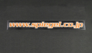 Spiegel URLステッカー オレンジ