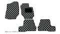 フロアマット チェック柄 スズキ ジムニーシエラ JB74W (H30.07～) ※MT専用 商品画像