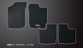ラバーフロアマット ダイハツ ネイキッド L750S/L760S (H11.11～H16.04) ※フロアシフト 商品画像