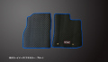 ラバーフロアマット トヨタ コペン GRスポーツ LA400A (R1.10～) ※MT専用