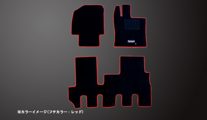 フロアマット ダイハツ タント(カスタム) L375S (H19.12～H22.09) ※商品画像