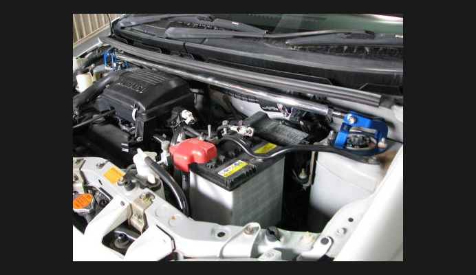 スタンダードタワーバー フロント ダイハツ ミラアヴィ L250S