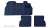 フロアマット チェック柄 スバル プレオ RA1/RA2/RV1/RV2 (H10.10～H22.04) ※コラムシフト・プレオネスタ含む 商品画像