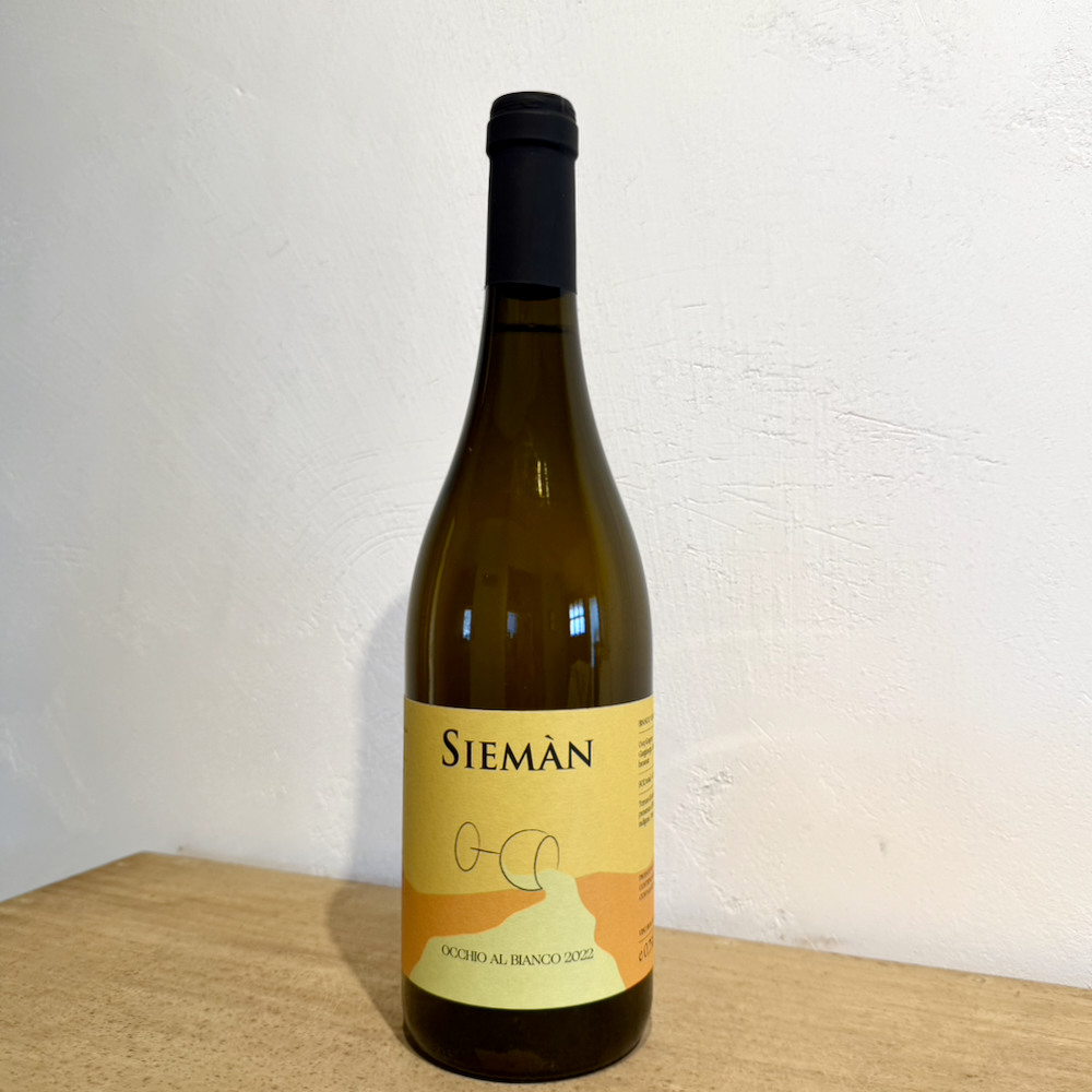 白ワイン・有機・ノンフィルター＞オッキオ アル ビアンコ 2022