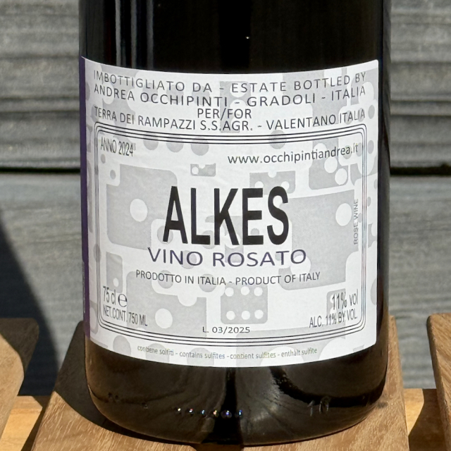 自然派・ロゼワイン・ノンフィルター＞”アルケス” ヴィーノ・ロザート