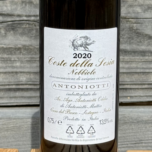 自然派・赤ワイン＞コステデッラセシア・ネッビオーロ 2020 D.O.C.