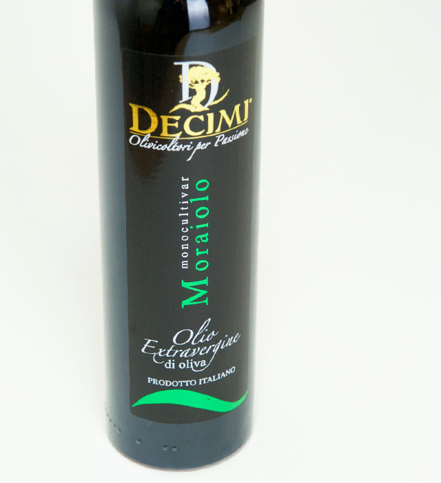 DECIMI】エクストラバージン オリーブオイル 「モライオーロ」 250ml