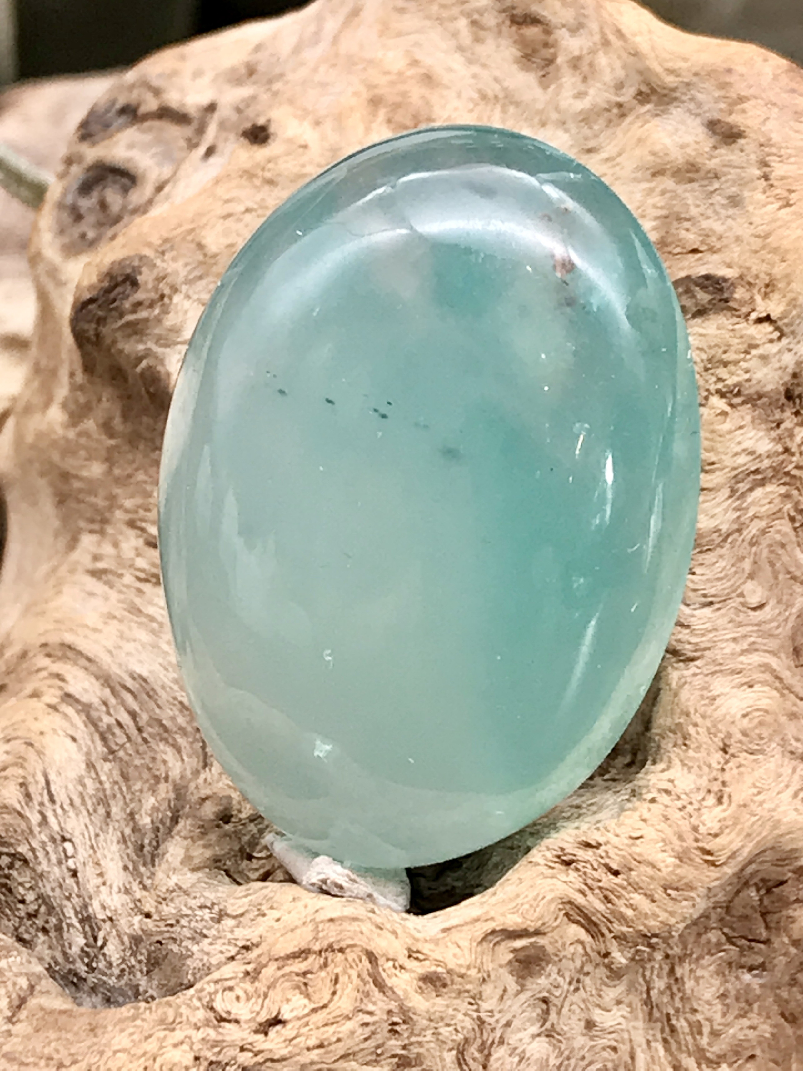 アトランティス・ブルー・カルセドニー（アクアプレーズ）（Polished with LOVE） AQP062