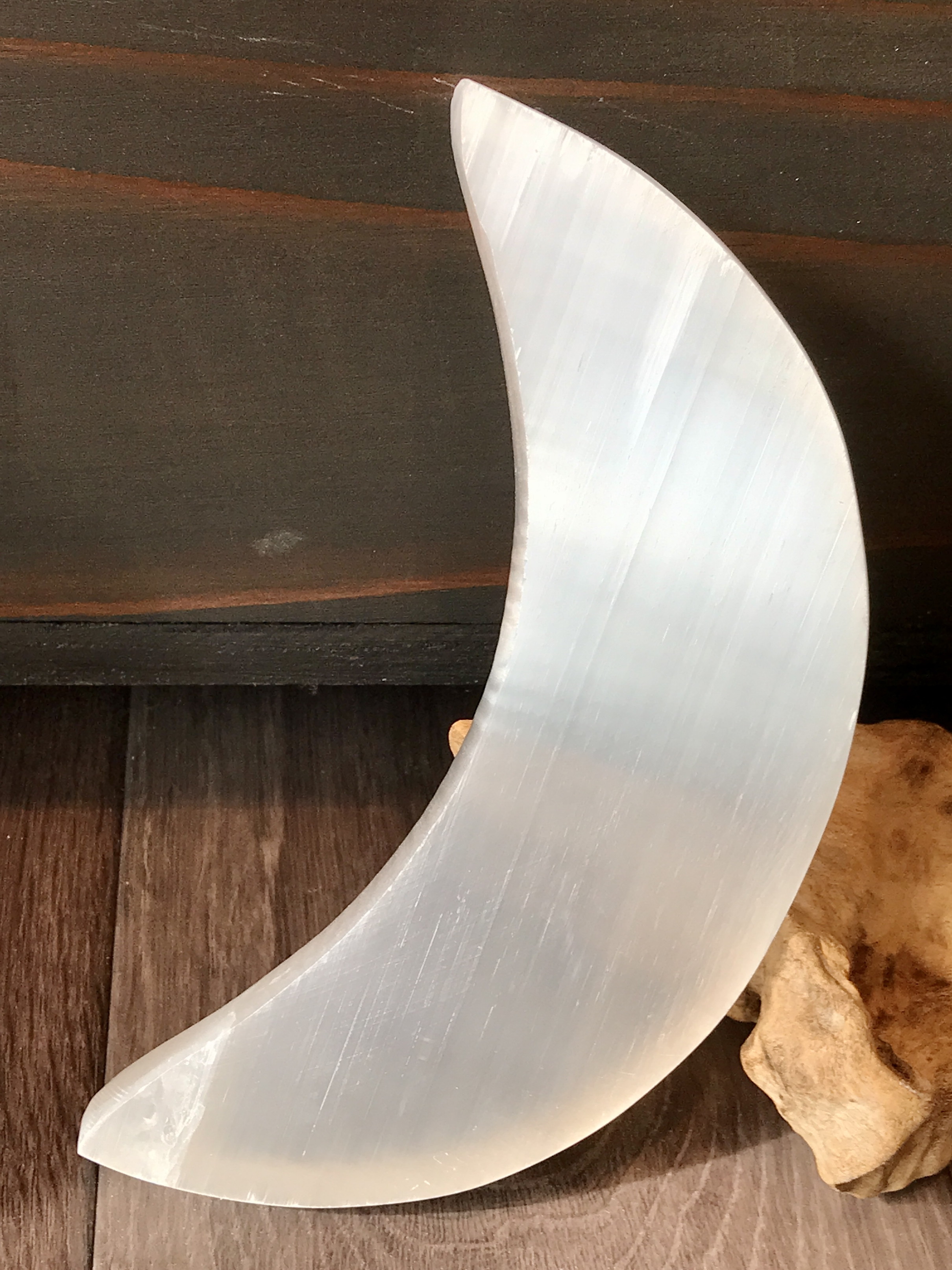 セレナイト・三日月プレート CEL112