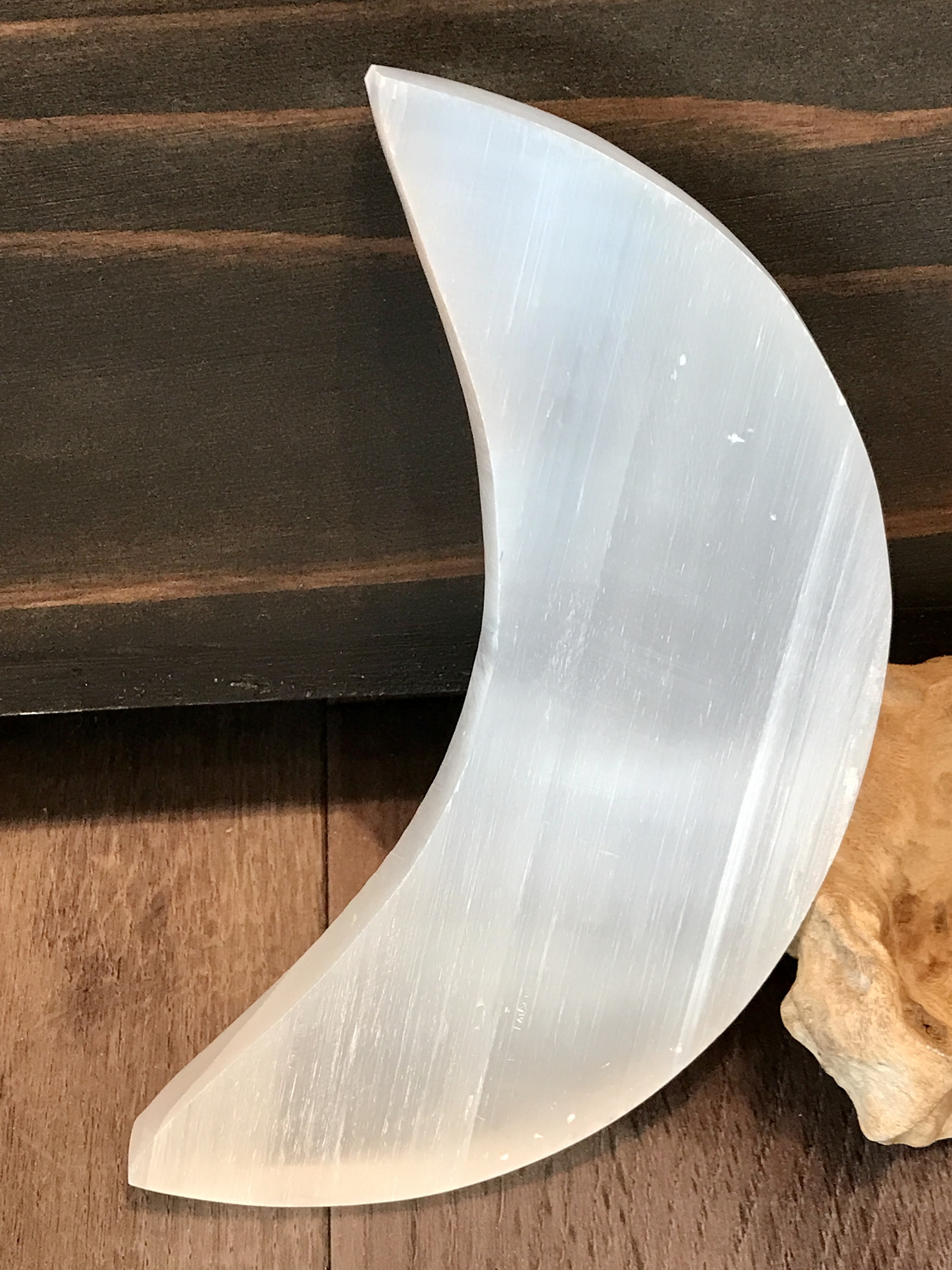 セレナイト・三日月プレート CEL115