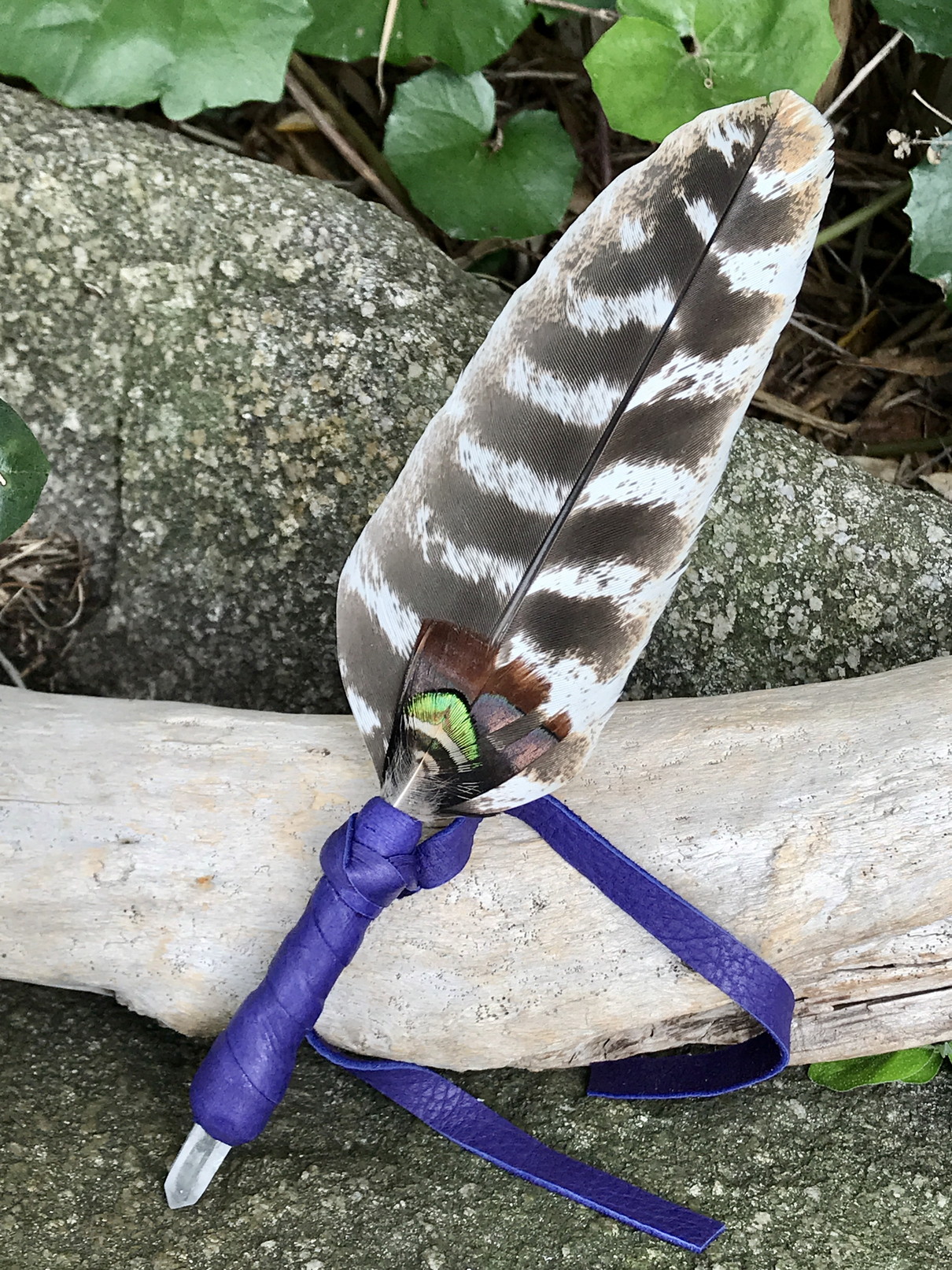 シャスタフェザーワンド（イシス・レーザークォーツ） STW006