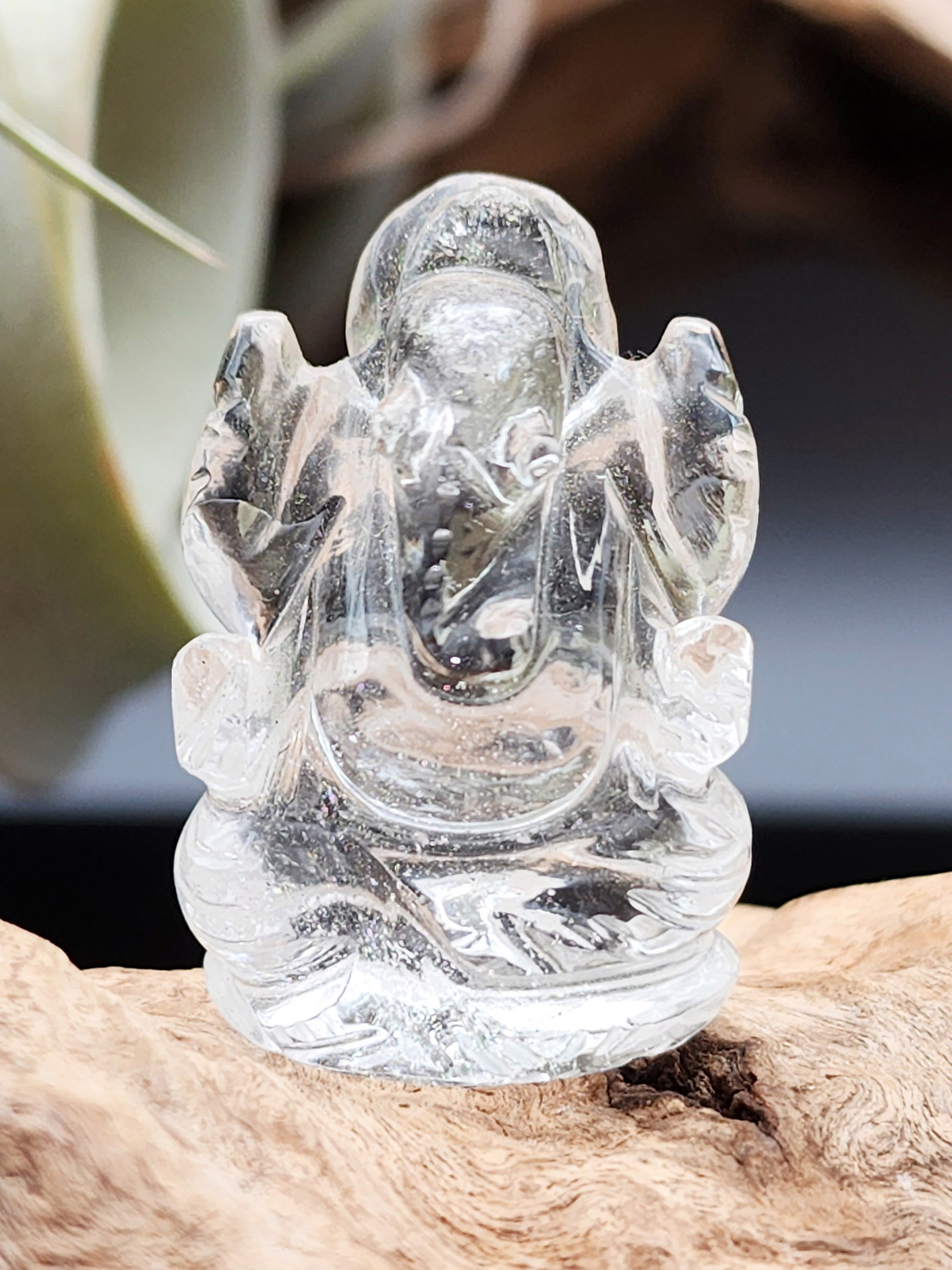 クリアクォーツ・ガネーシャ GNS006