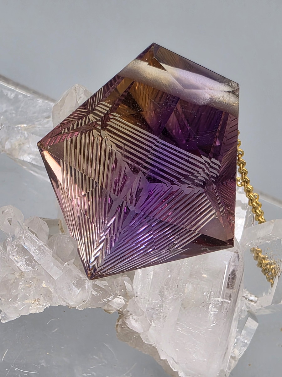 アメトリン・ペンダント（14KGFチェーン付き） LPT281