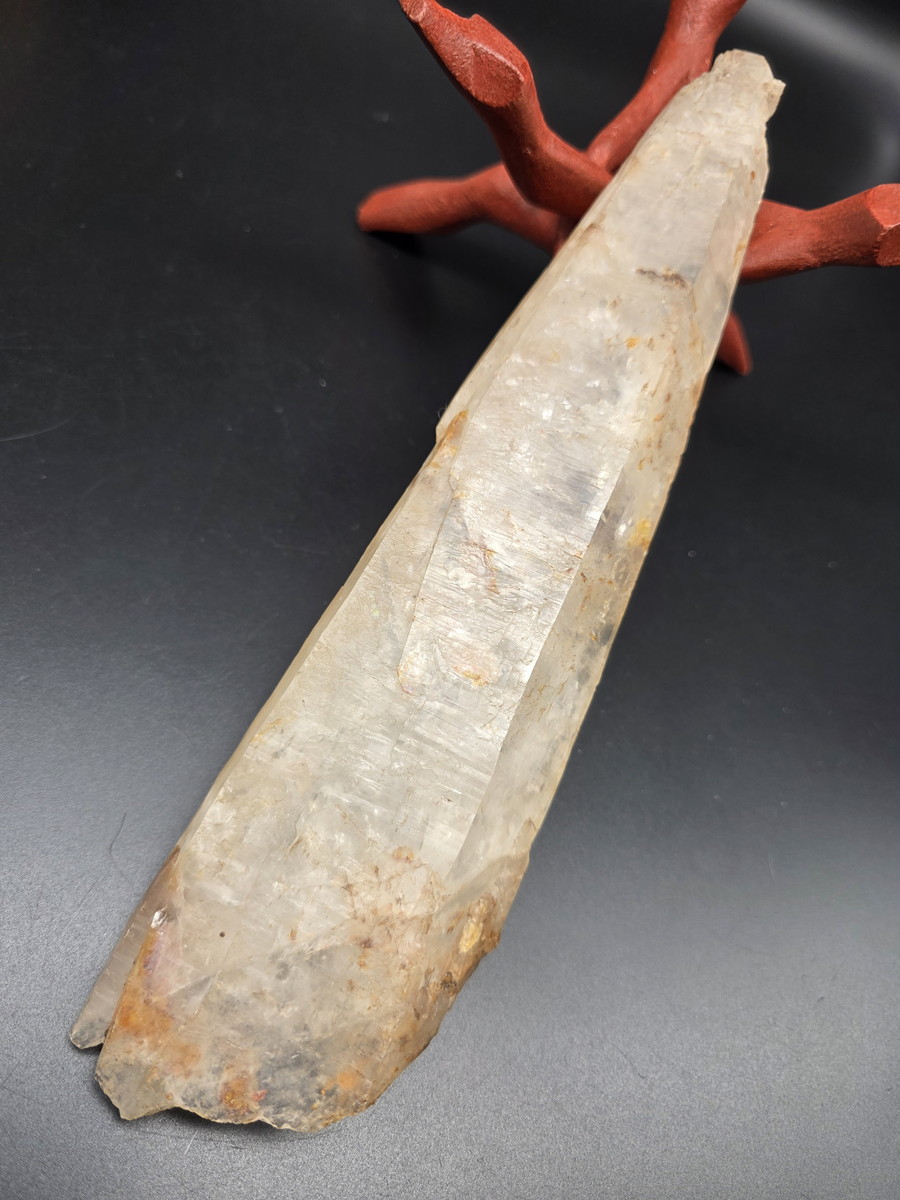 レーザーワンドクリスタル・特大（レインボー・シンギング） LSW059