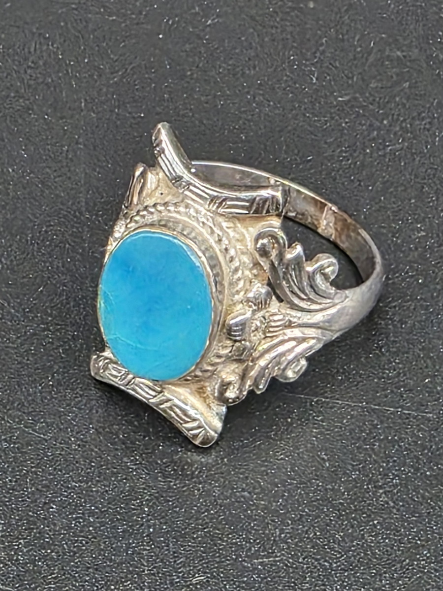 ターコイズ・リング 7号 RNG048