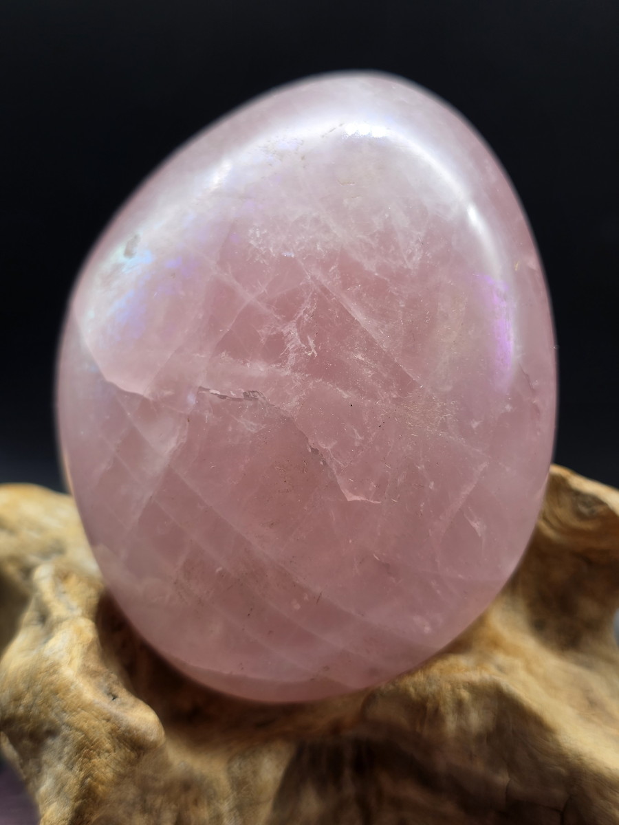 オーロラローズクォーツ磨き ROS079