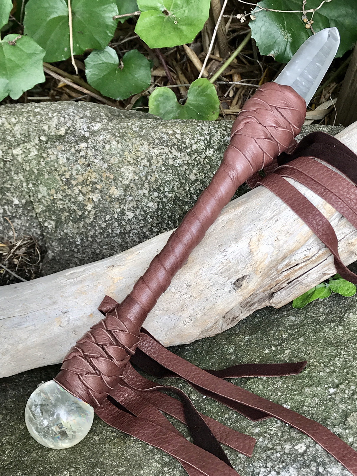 シャスタワンド（オプティカルカルサイト・レムリアンシード） STW008