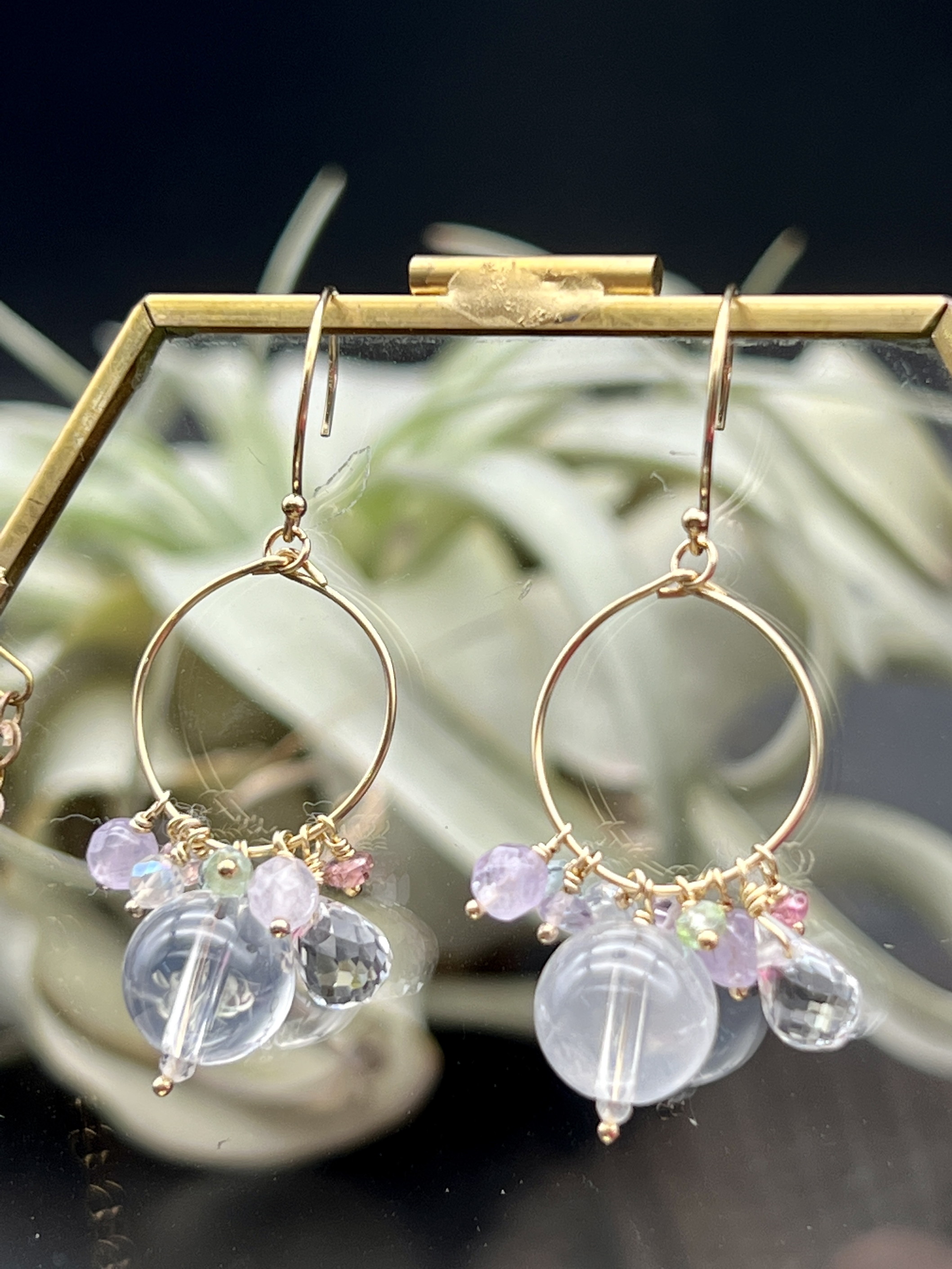 【terra&gaia】メタモルフォーシス・ビーズ・ピアス TAG065