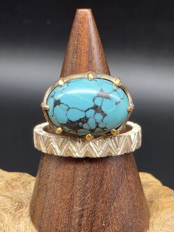 【bondlamp】ターコイズ・リング BDL002