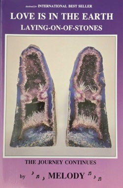 Love is in the Earth - Laying on of stones（洋書）メロディ♪著 BOK003