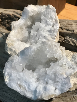 モロッコ産水晶ジオード・ペア GEO-A