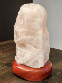 ローズクォーツ・原石ランプ A LMP094