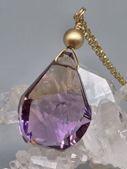 アメトリン・ペンダント（14KGFチェーン付き） LPT279