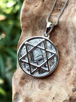 ギベオン・六芒星ペンダントトップ MEL010