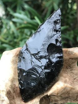 メキシコ産ブラックオブシディアン・矢じり OBS007