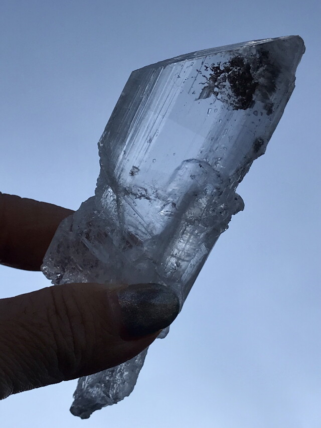 海外産ナイカセレナイト メキシコ ナイカ鉱山産セレナイト/Selenite (透石膏)