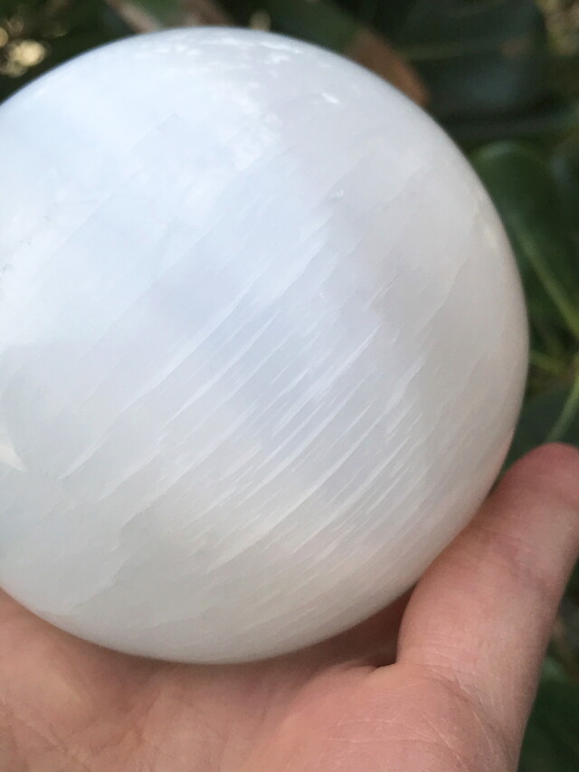 天然セレナイト 大型スフィア セレナイト・スフィア 大 CEL028