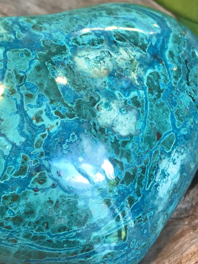 ☆クリソコラ＆ダークレッドガーネット ロザリオ☆ ~Chrysocolla~ Chrysocolla × Druzy Quartz 282g /クリソコラ、ドゥルージー