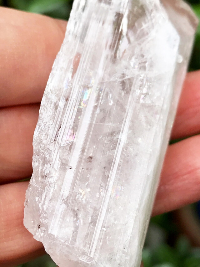 専用　ピンクダンビュライト 大玉]ピンクダンビュライト ブレスレット 19.5mm #QC435