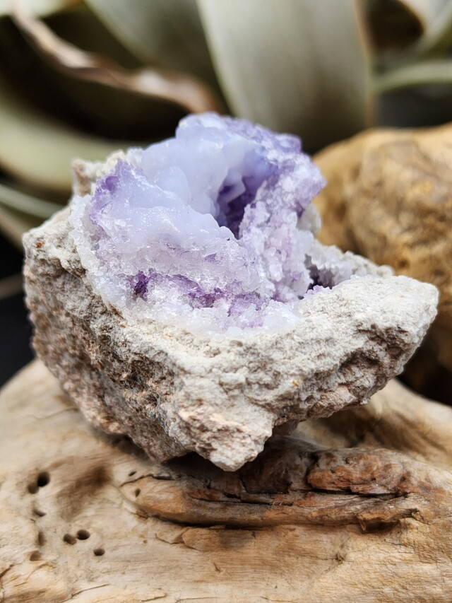 メキシコ産フローライト・カルセドニー（スピリットフラワージオード