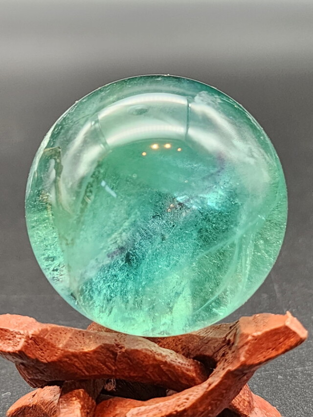 グリーンフローライト・スフィア FLR131