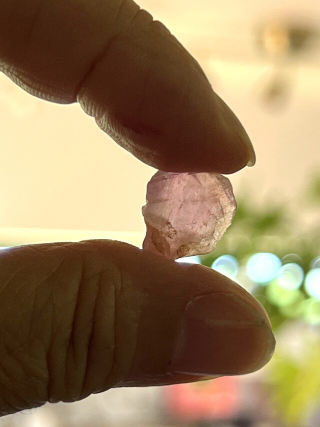 美品✨ほんのりピンク ペーニャブランカ産 フローライト原石 美品✨ほんのりピンク ペーニャブランカ産 フローライト原石