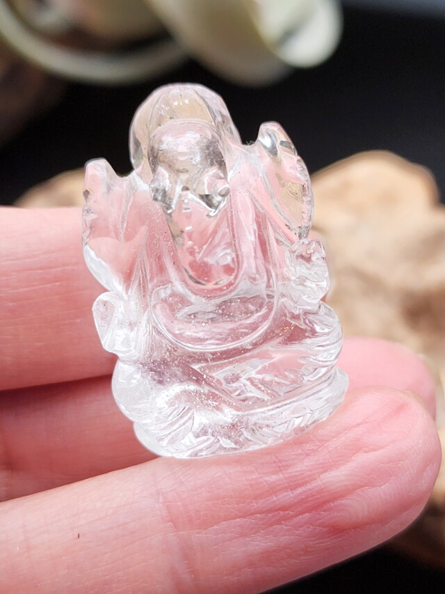 クリアクォーツ ガネーシャ 水晶 クリアクォーツ・ガネーシャ GNS006