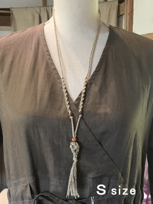 麻紐ペンダント・ホルダー HMP001