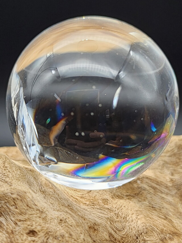 ブラジル産アイリスクォーツ・スフィア（レインボー） IRQ007