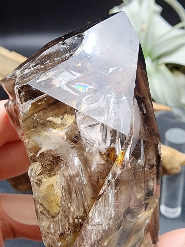 高品質ジャカレー水晶/ミナスジェライス州 特選品！ブラジル・ミナスジェライス州産ジャカレークォーツ