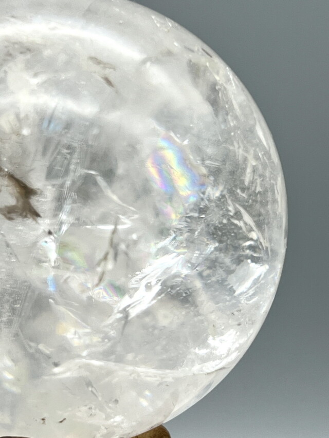 ブラジル・バイア・アレグリ鉱山産レムリアンシード・スフィア LEM305