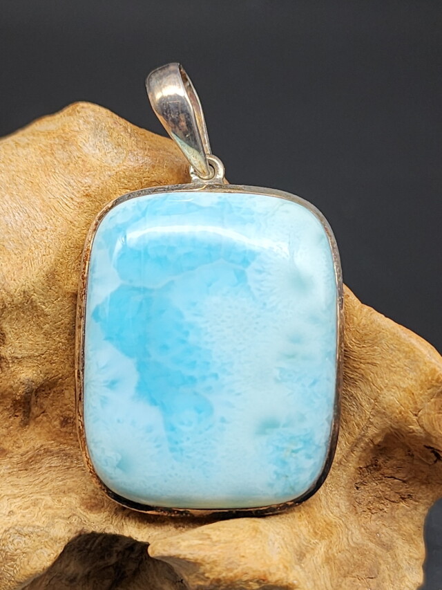 ラリマー・ペンダントトップ（シルバー） LPT220