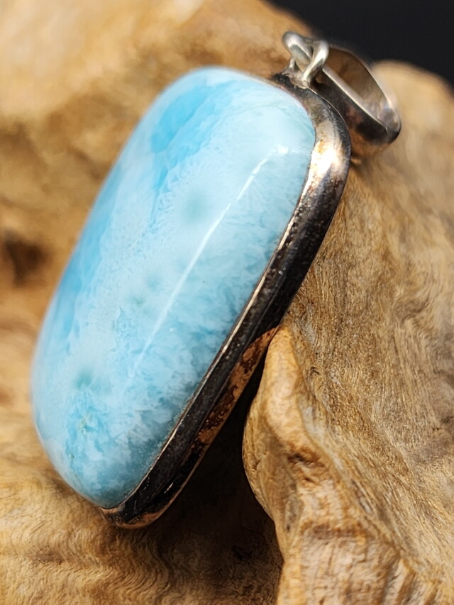 ラリマー・ペンダントトップ（シルバー） LPT220