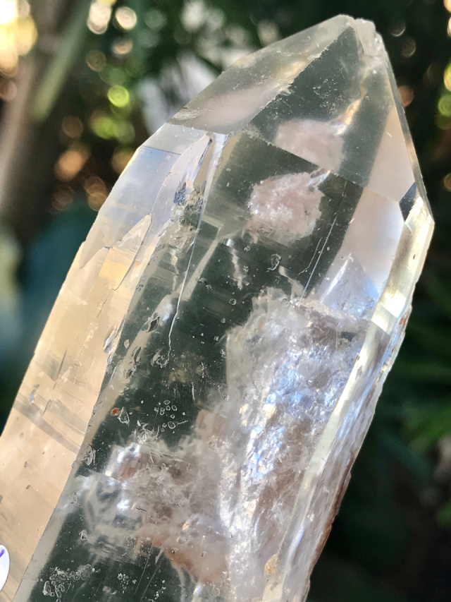 ブラジル/ディアマンティーナ産】ライトニングクォーツ(雷水晶)